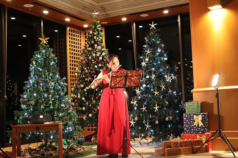 フルート生演奏