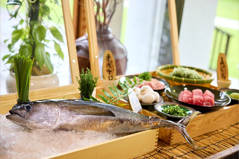 海鮮のっけ丼コーナー