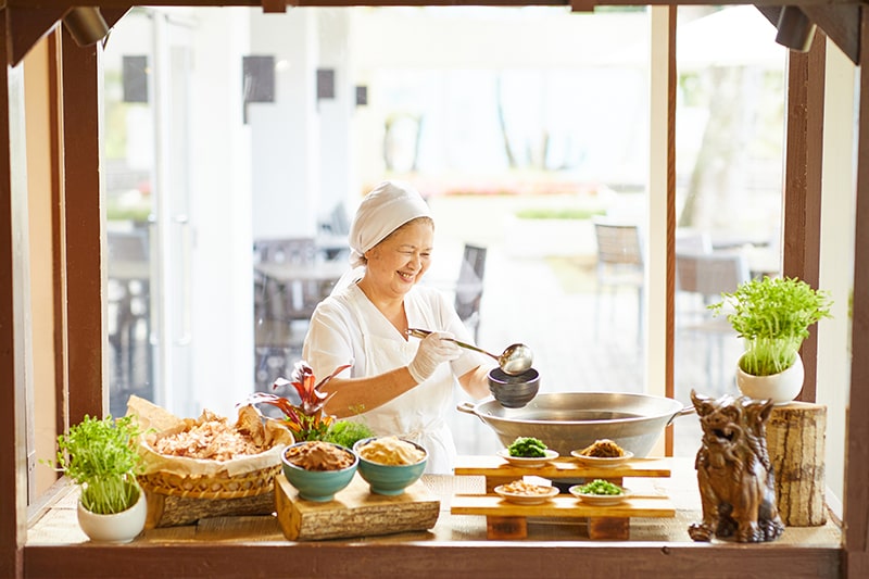 おばあの朝食コーナー