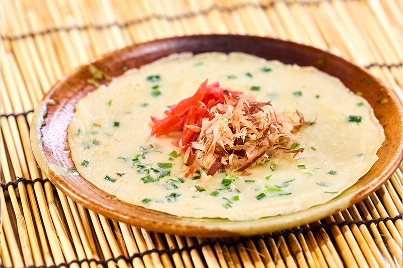 おばあの朝食コーナー ヒラヤーチー