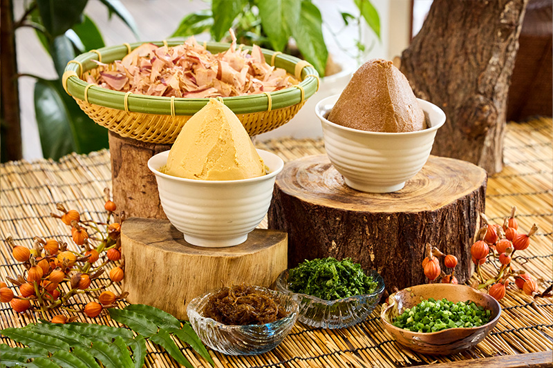 おばあの朝食コーナー かちゅー湯セット