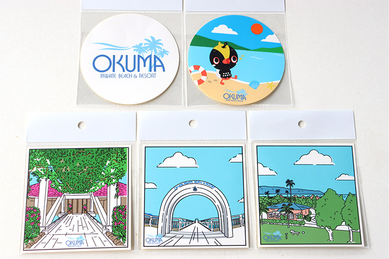 OKUMAオリジナル ステッカー