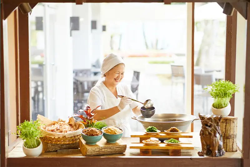 サイコーに美味しいサーフのビュッフェを